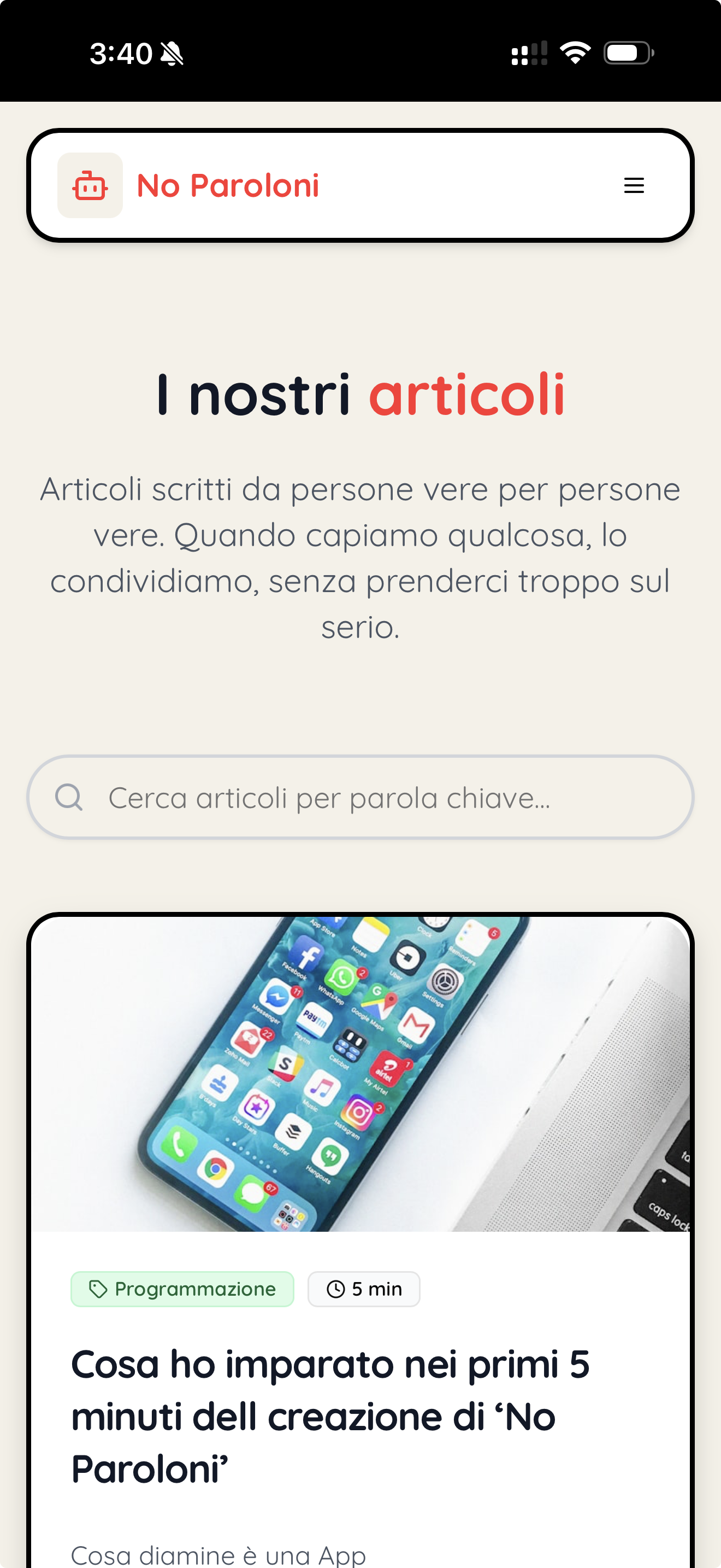 NO PAROLONI screenshot 3